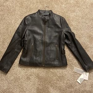 Woman’s leather jacket